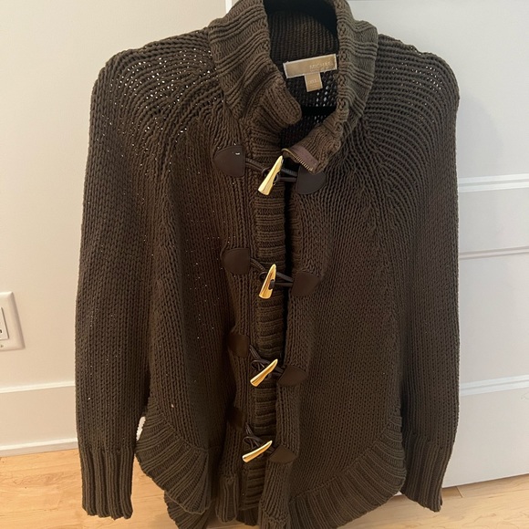 Michael Kors poncho kaki size XXS - Picture 1 of 1